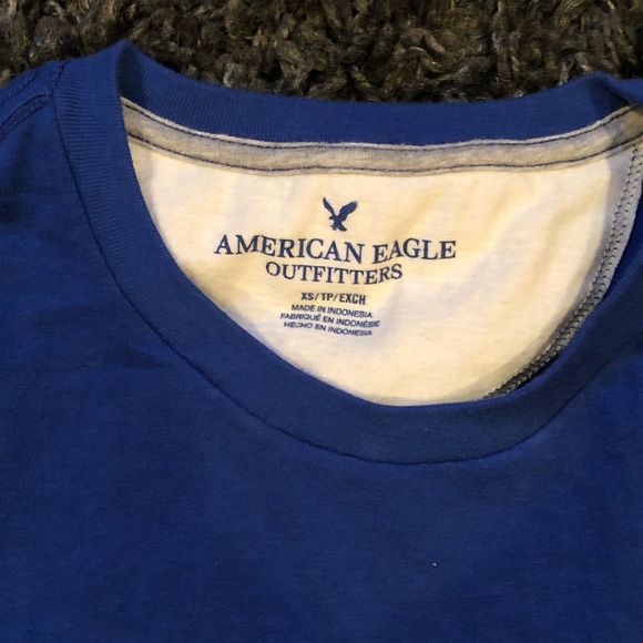 American Eagle Men’s Color Block T-shirt - Picture 2 of 3